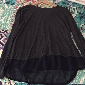 Long sleeved top